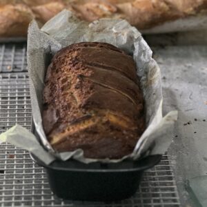 Whole wheat banana bread