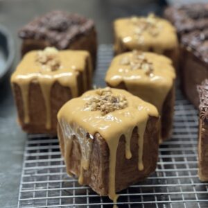 Sourdough cube croissant