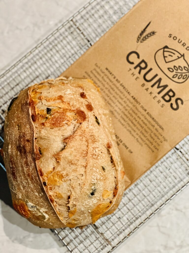 Cheese & jalapeno Sourdough Bread
