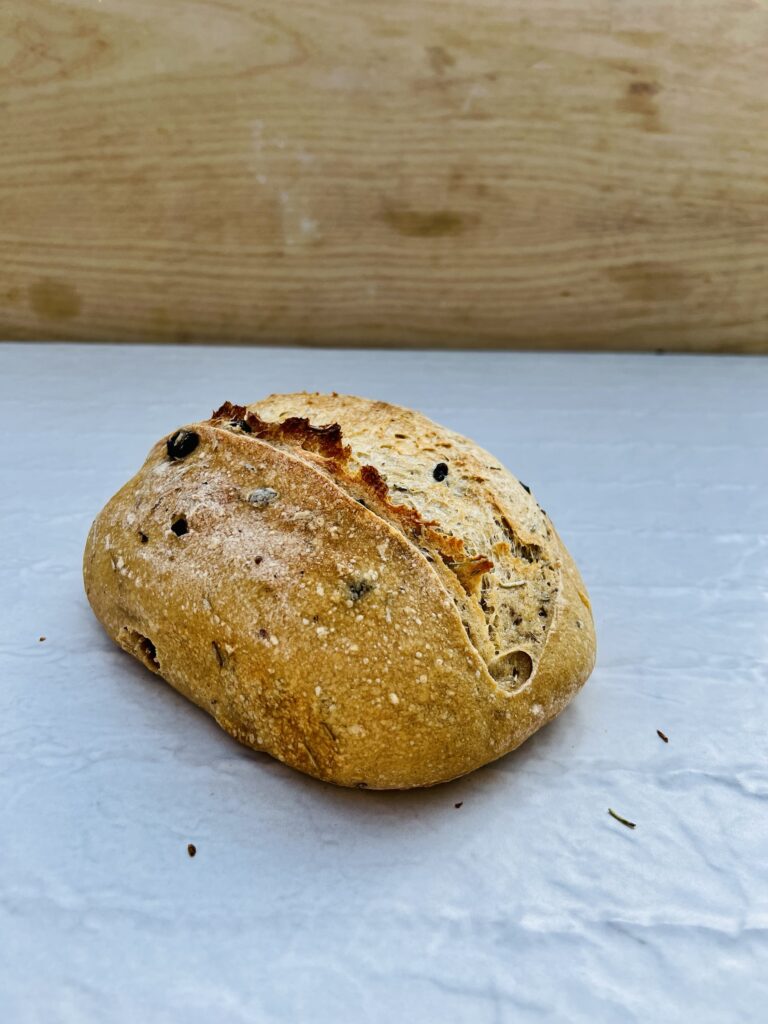 Rosemary & Black olives Sourdough Bread