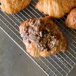 Sourdough Almond croissants