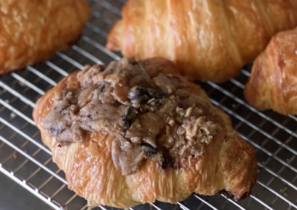 Sourdough Cookie Dough croissant