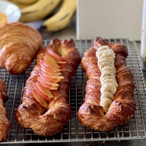 Sourdough swirl croissant