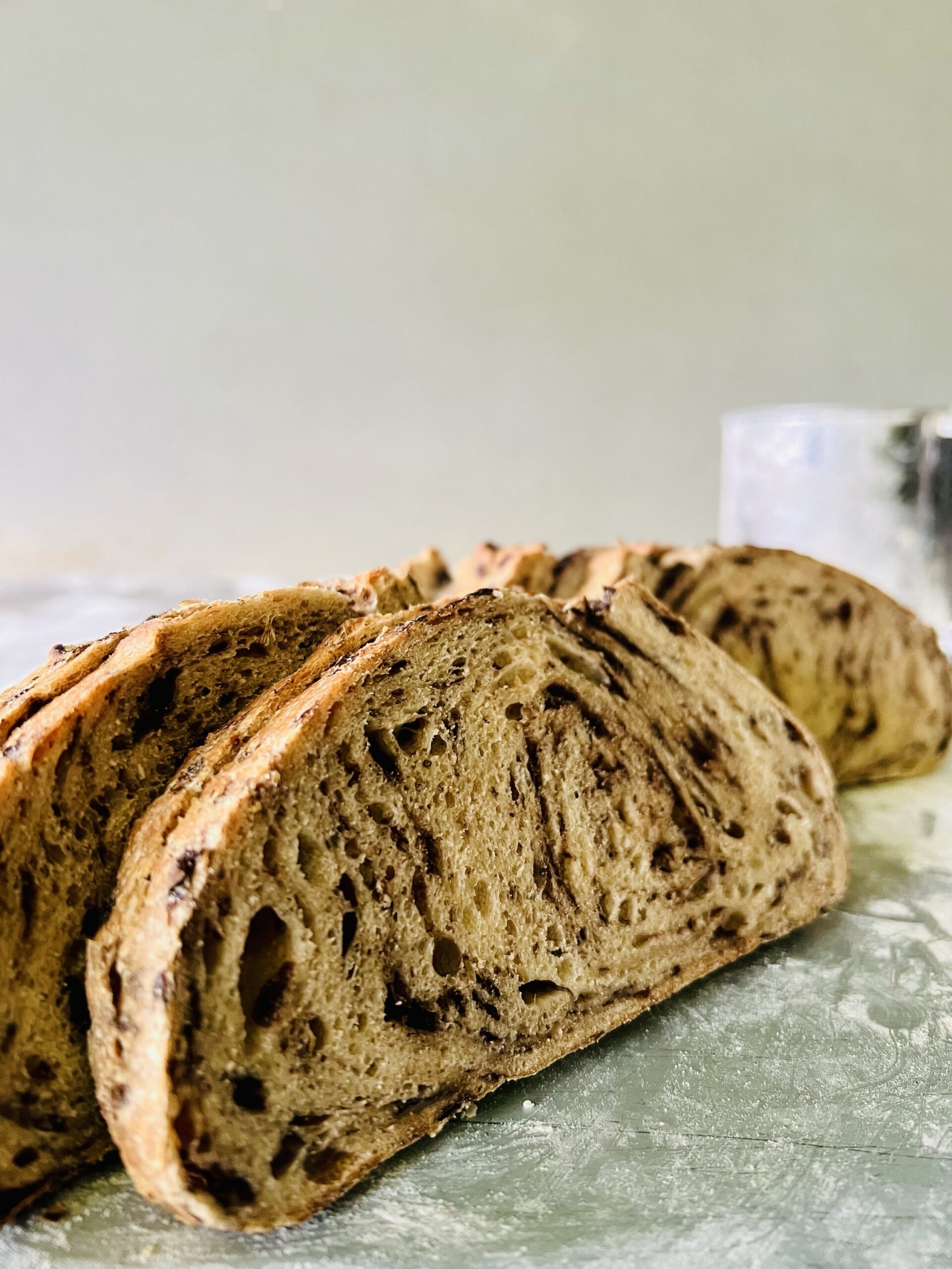 Raisins & Walnuts Nuts Sourdough Bread