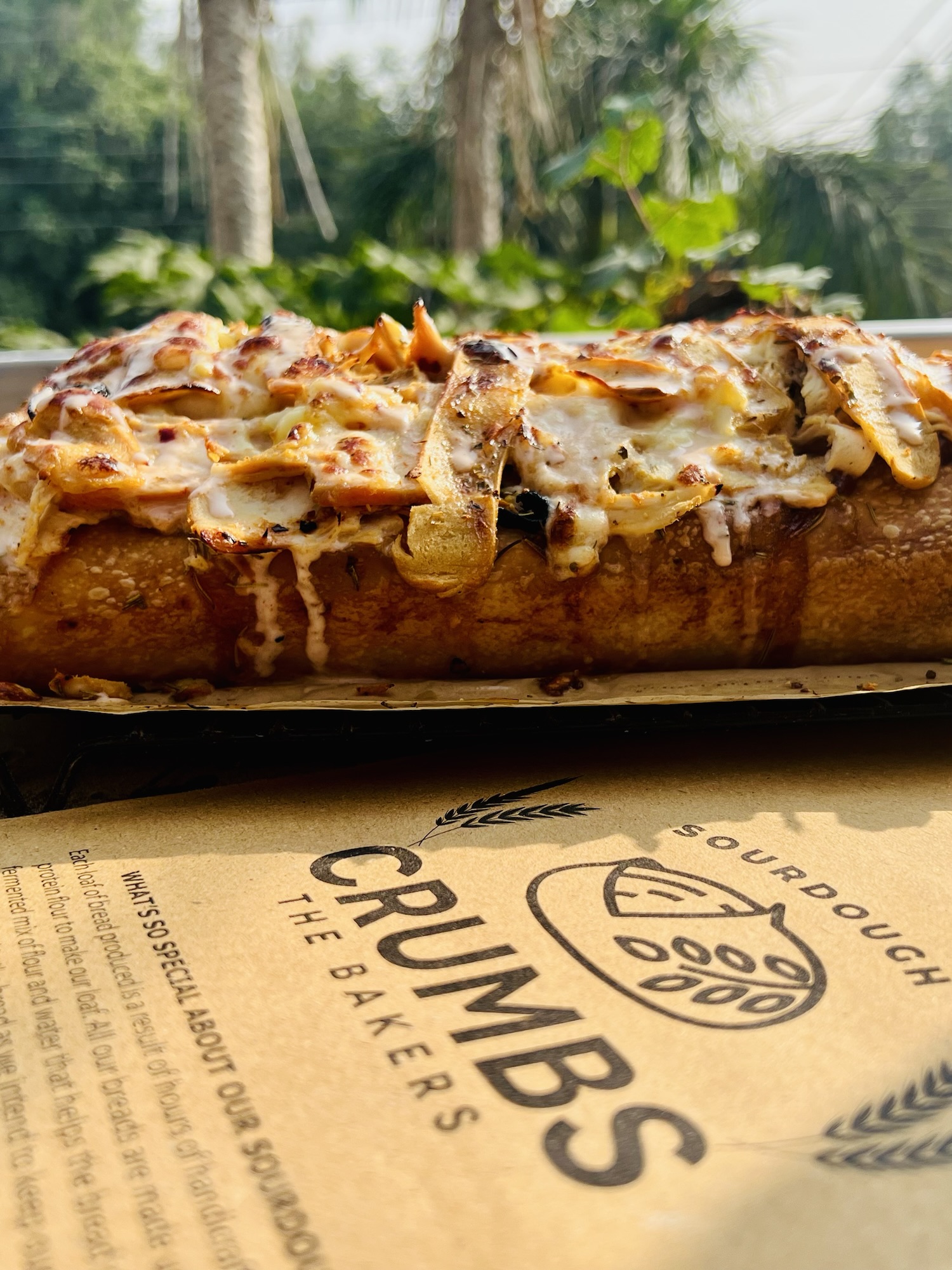 Sound  focaccia bread